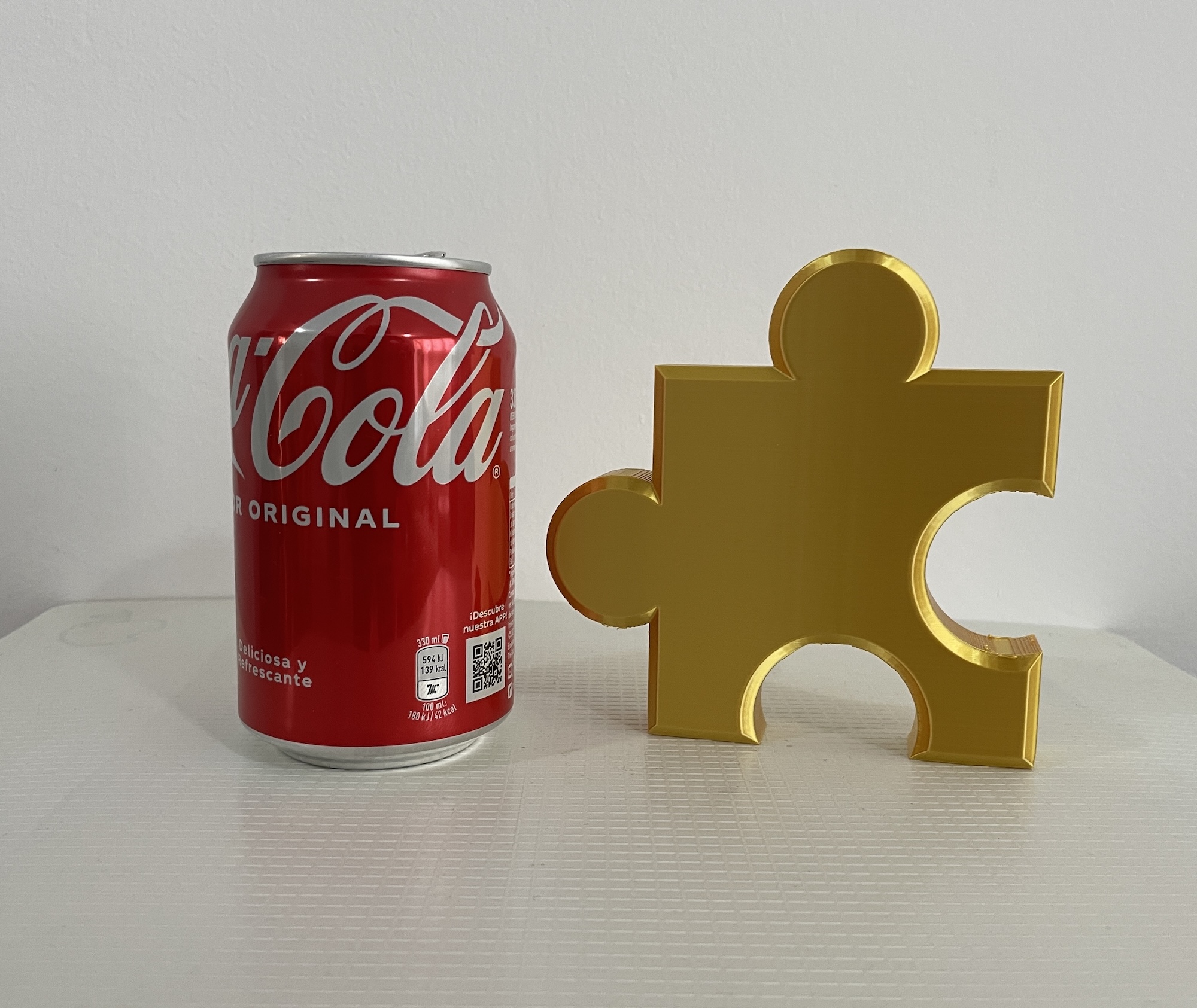 Gold Jiggy PLA 3D Printed - Imagen 2