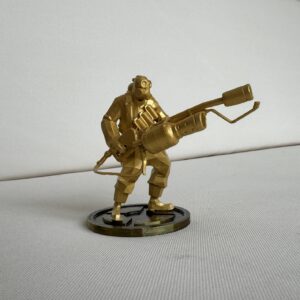 Team Fortress 2 Pyro Figure 3d Resin Printed