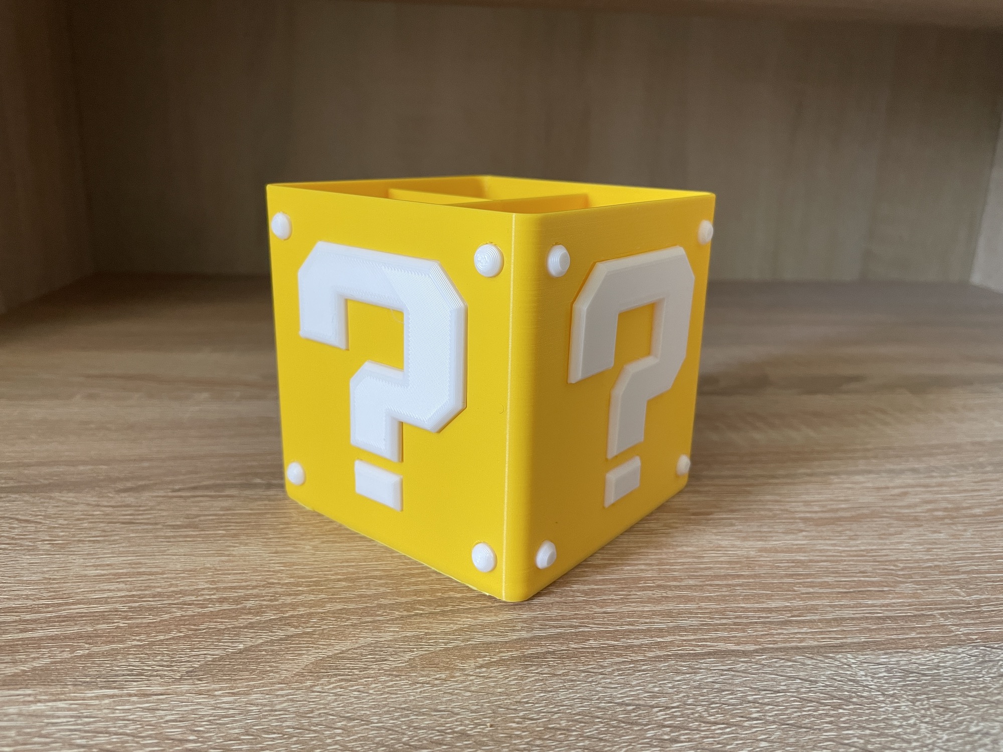 Question Block Desk organizer Super Mario - Imagen 7