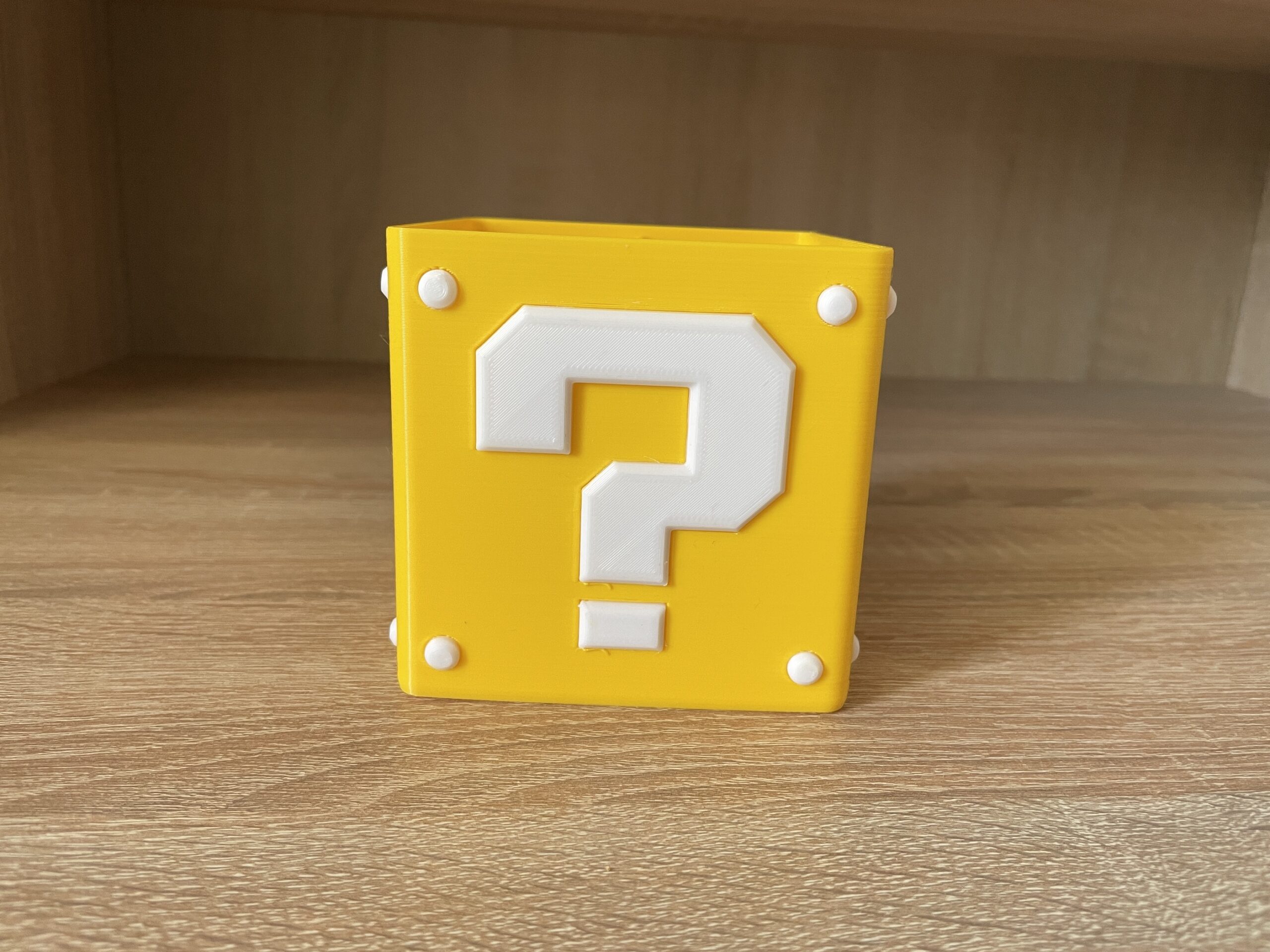 Question Block Desk organizer Super Mario - Imagen 8