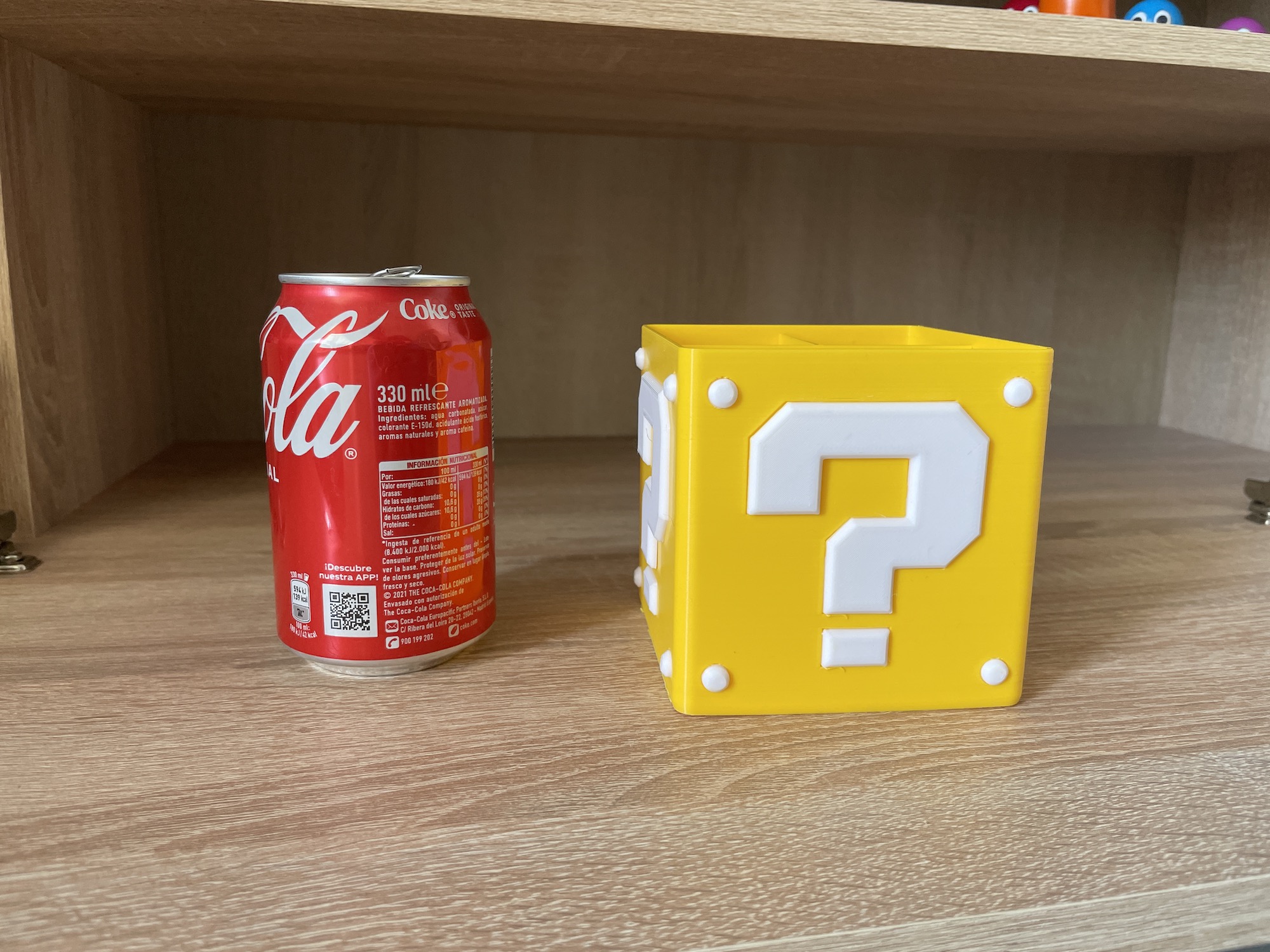 Question Block Desk organizer Super Mario - Imagen 10