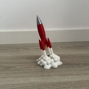 Rocket PLA 3D Printed